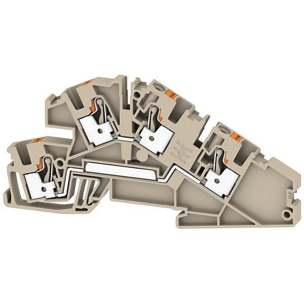 Weidmüller Installationsklemme PUSH IN, 4mm² AITB 4 BB L-L